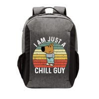 I Am Just A Chill Guy Chillguy Fun Meme Chillin Vector Backpack