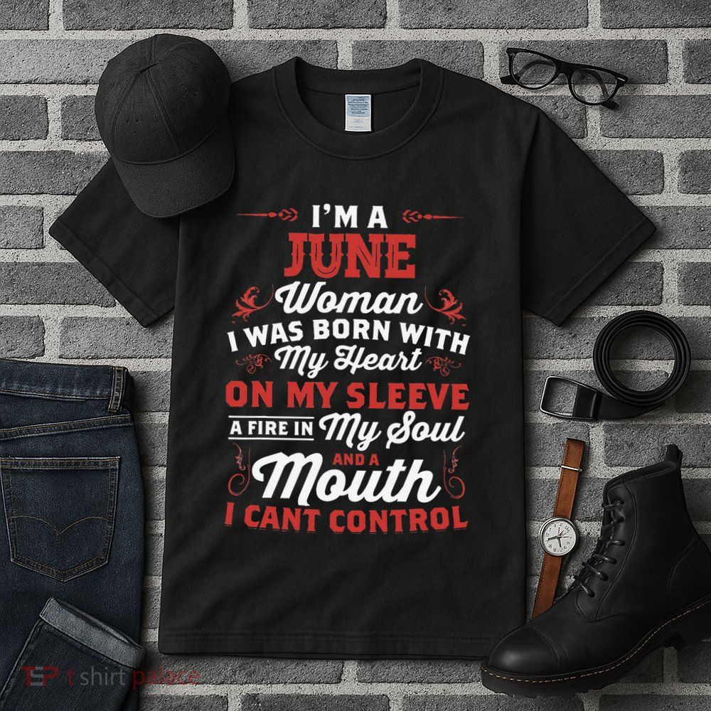 I'm A June Wo Queen Born In June Tall T-Shirt