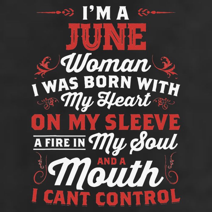 I'm A June Wo Queen Born In June 25L Jumbo Tote