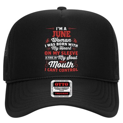 I'm A June Wo Queen Born In June Trucker Hat