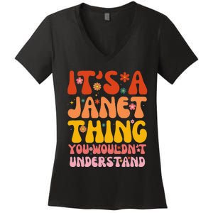 It's A Janet Thing You Wouldn't Understand Women's V-Neck T-Shirt