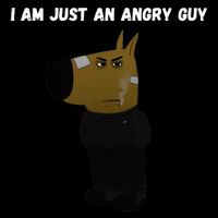 I Am Just An Angry Guy Meme Funny Flexfit Unipanel Trucker Cap