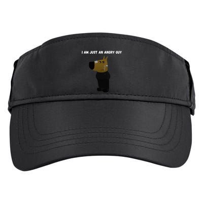 I Am Just An Angry Guy Meme Funny Adult Drive Performance Visor