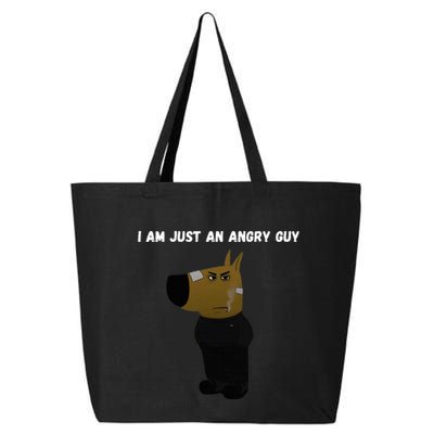 I Am Just An Angry Guy Meme Funny 25L Jumbo Tote