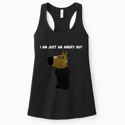 I Am Just An Angry Guy Meme Funny Womens Tank Top