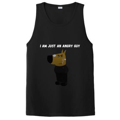 I Am Just An Angry Guy Meme Funny PosiCharge Competitor Tank