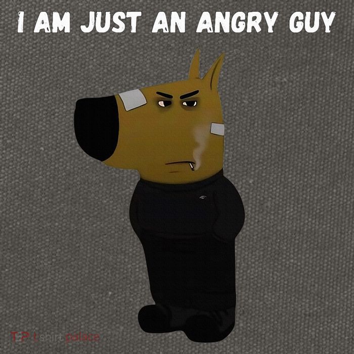 I Am Just An Angry Guy Meme Funny Cotton Canvas Backpack