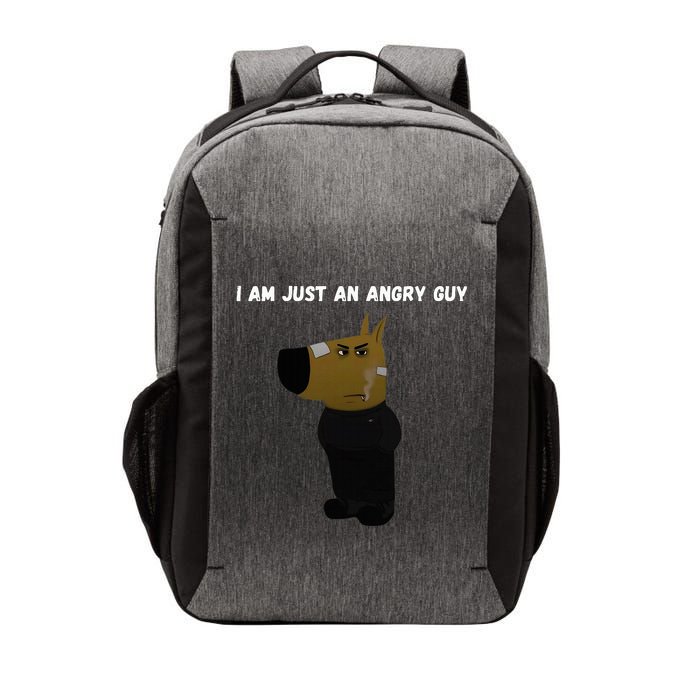 I Am Just An Angry Guy Meme Funny Vector Backpack