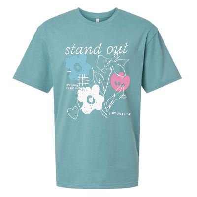 I Am Just Me Stand Out Sueded Cloud Jersey T-Shirt