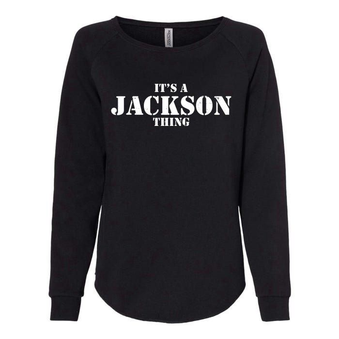 It's A Jackson Thing Womens California Wash Sweatshirt