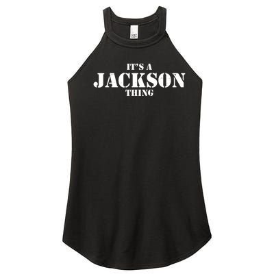 It's A Jackson Thing Women's Perfect Tri Rocker Tank