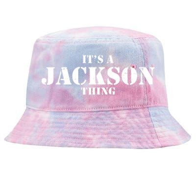 It's A Jackson Thing Tie-Dyed Bucket Hat