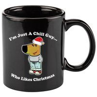 I Am Just A Chill Guy Who Likes Christmas Chillguy Funny 11oz C Handle Ceramic Mug