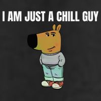 I Am Just A Chill Guy Funny Adult Drive Performance Visor