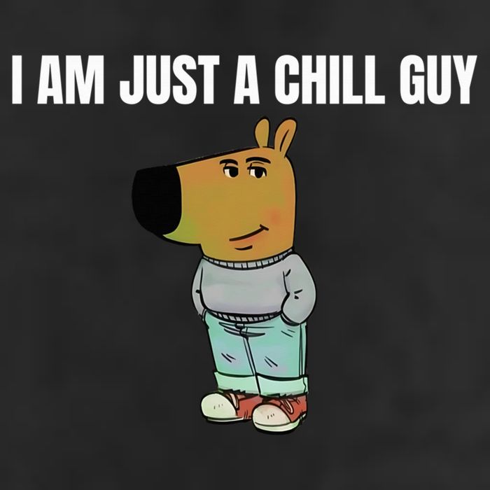 I Am Just A Chill Guy Funny Adult Drive Performance Visor