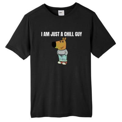 I Am Just A Chill Guy Funny Tall Fusion ChromaSoft Performance T-Shirt