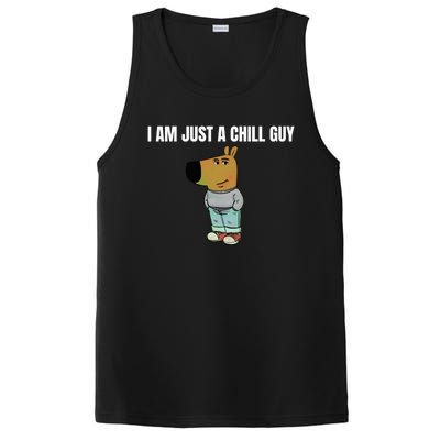 I Am Just A Chill Guy Funny PosiCharge Competitor Tank