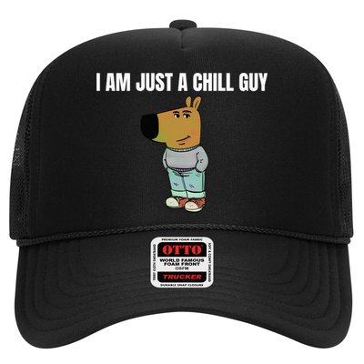 I Am Just A Chill Guy Funny Trucker Hat