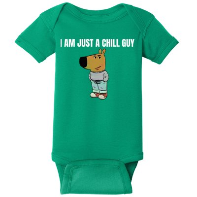 I Am Just A Chill Guy Funny Baby Bodysuit