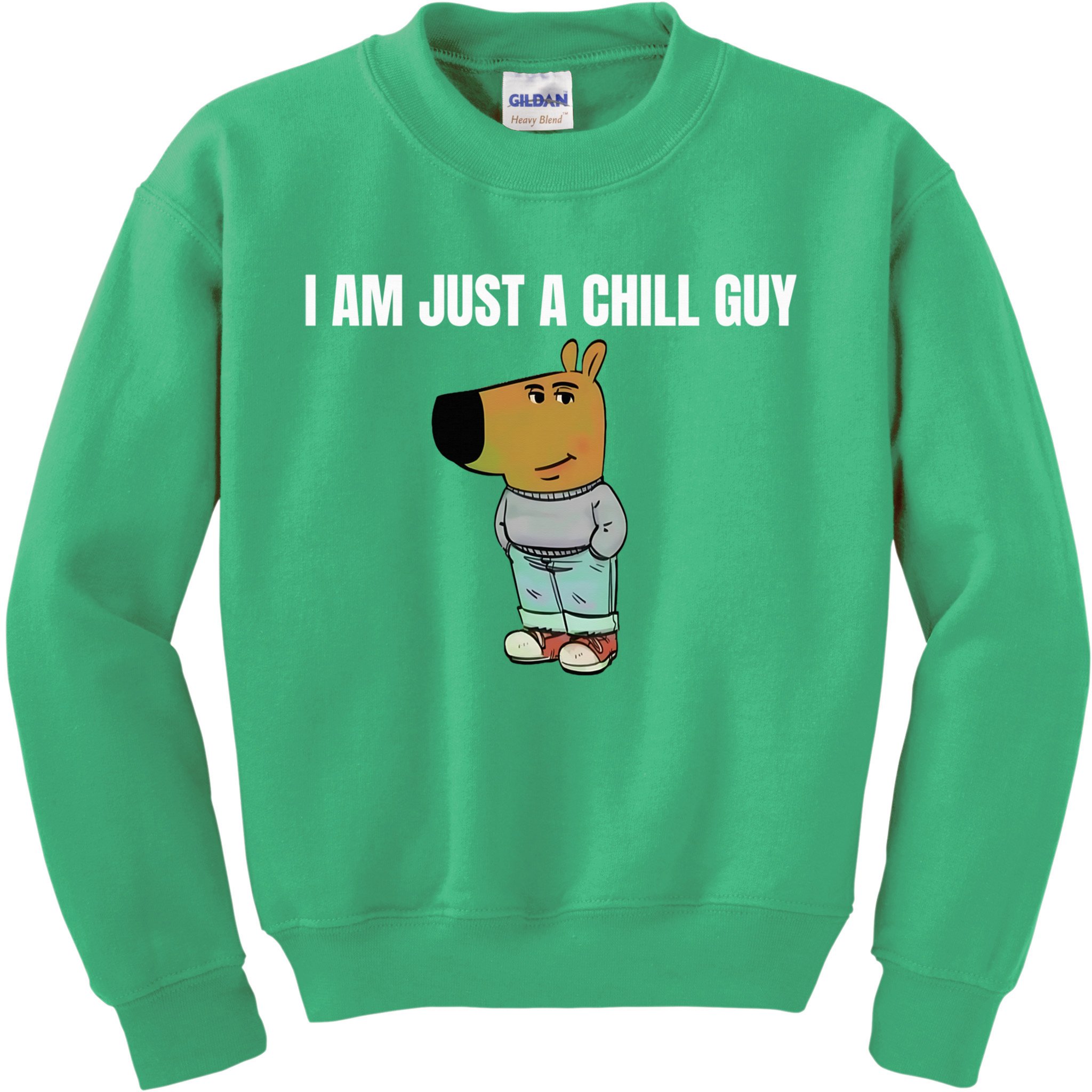 I Am Just A Chill Guy Funny Kids Sweatshirt