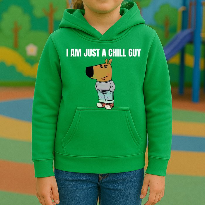 I Am Just A Chill Guy Funny Kids Hoodie