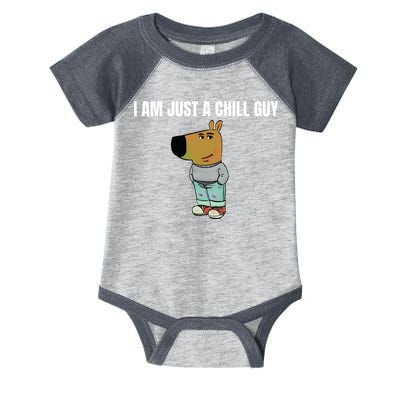 I Am Just A Chill Guy Funny Infant Baby Jersey Bodysuit