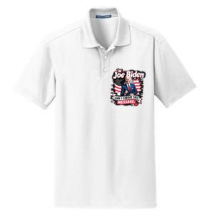 I Am Joe Biden And I Forgot Message Dry Zone Grid Polo