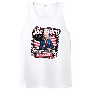 I Am Joe Biden And I Forgot Message PosiCharge Competitor Tank