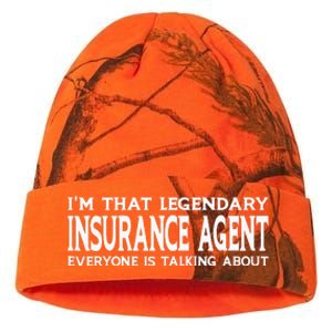 Insurance Agent Job Title Employee Kati Licensed 12" Camo Beanie