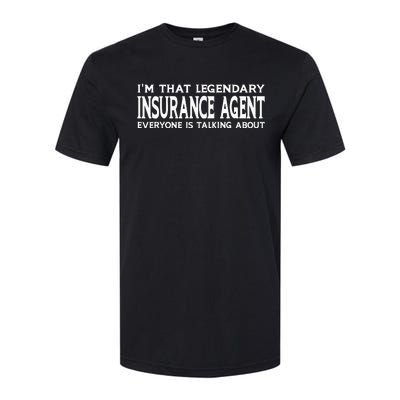 Insurance Agent Job Title Employee Softstyle® CVC T-Shirt