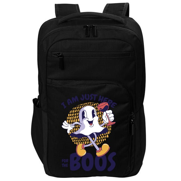 I Am Just Here For The Boos Ghost Impact Tech Backpack