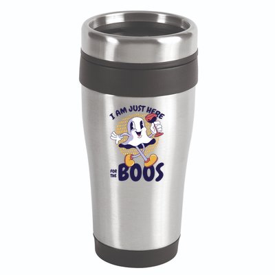 I Am Just Here For The Boos Ghost 16oz Travel Tumbler