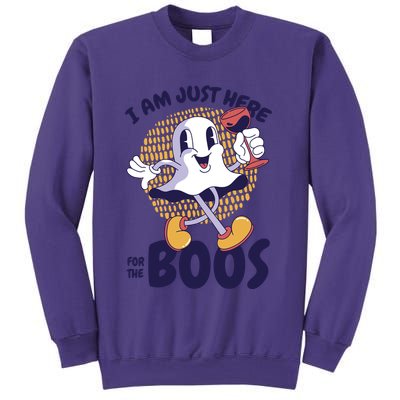 I Am Just Here For The Boos Ghost Sweatshirt