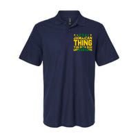 It's A Jamaican Thing, Yuh Nah Guh Understand, Jamaica Softstyle Adult Sport Polo