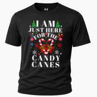 I Am Just Here For The Candy Canes  Cooling Performance Crew T-Shirt