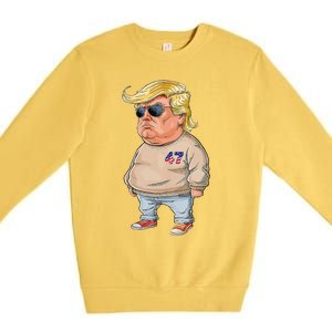 I Am Just A Chill Guy Funny Chill Guy Meme Trump Meme 2024 Premium Crewneck Sweatshirt