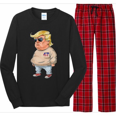 I Am Just A Chill Guy Funny Chill Guy Meme Trump Meme 2024 Long Sleeve Pajama Set