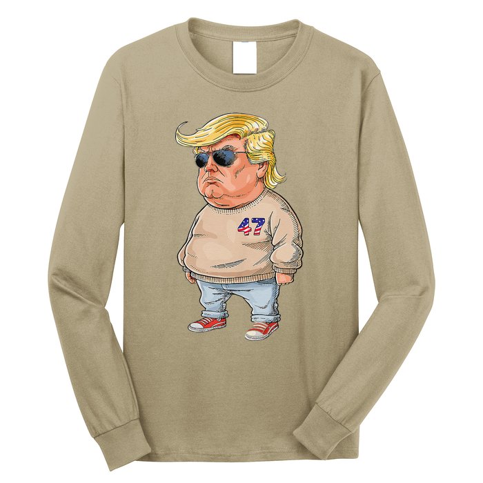 I Am Just A Chill Guy Funny Chill Guy Meme Trump Meme 2024 Long Sleeve Shirt