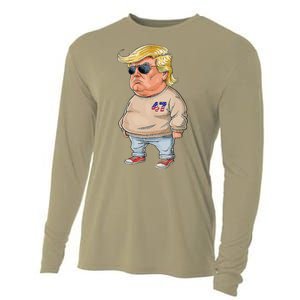 I Am Just A Chill Guy Funny Chill Guy Meme Trump Meme 2024 Cooling Performance Long Sleeve Crew