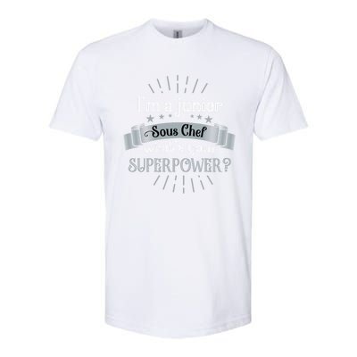 Im A Junior Sous Chef Comd Sous Chef Gift Softstyle® CVC T-Shirt