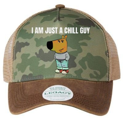 I Am Just A Chill Guy Legacy Tie Dye Trucker Hat