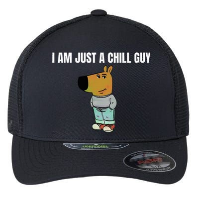 I Am Just A Chill Guy Flexfit Unipanel Trucker Cap