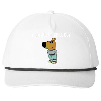 I Am Just A Chill Guy Snapback Five-Panel Rope Hat