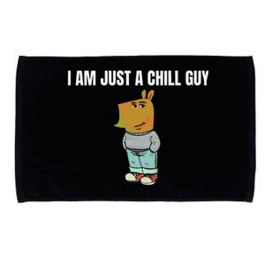 I Am Just A Chill Guy Microfiber Hand Towel