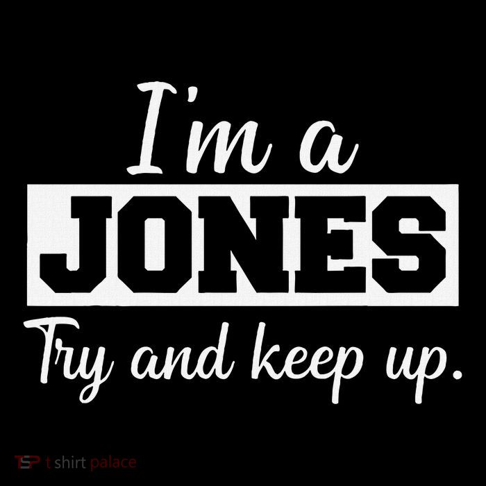 IM A Jones. Try And Keep Up. Funny Jones Pom Pom 12in Knit Beanie
