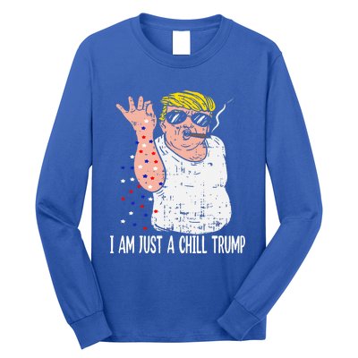 I Am Just A Chill Guy Trump Long Sleeve Shirt