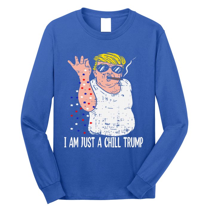 I Am Just A Chill Guy Trump Long Sleeve Shirt