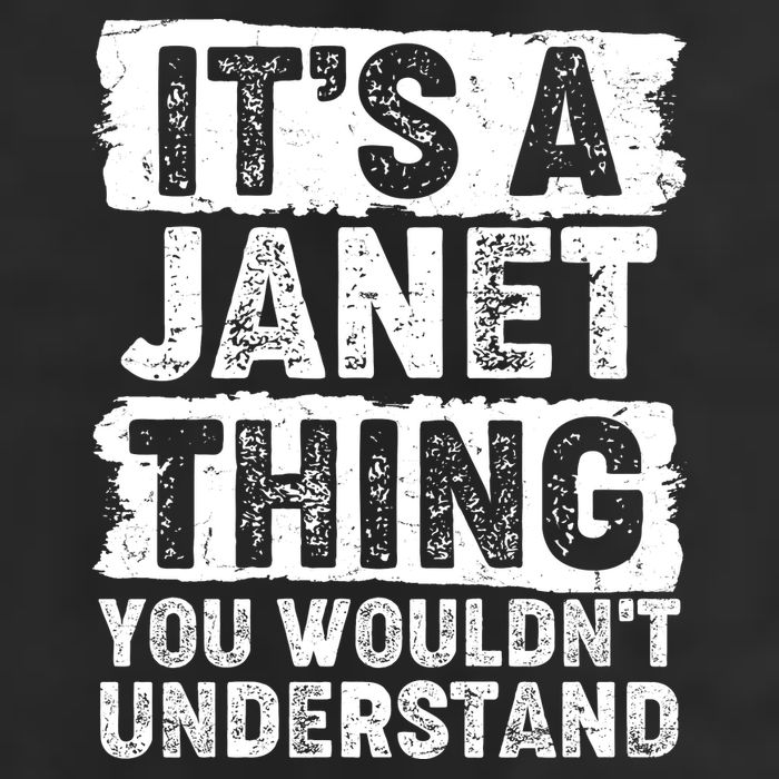 It's A Janet Thing You Wouldn't Understand 7 Panel Mesh Trucker Snapback Hat