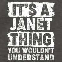 It's A Janet Thing You Wouldn't Understand Vector Backpack