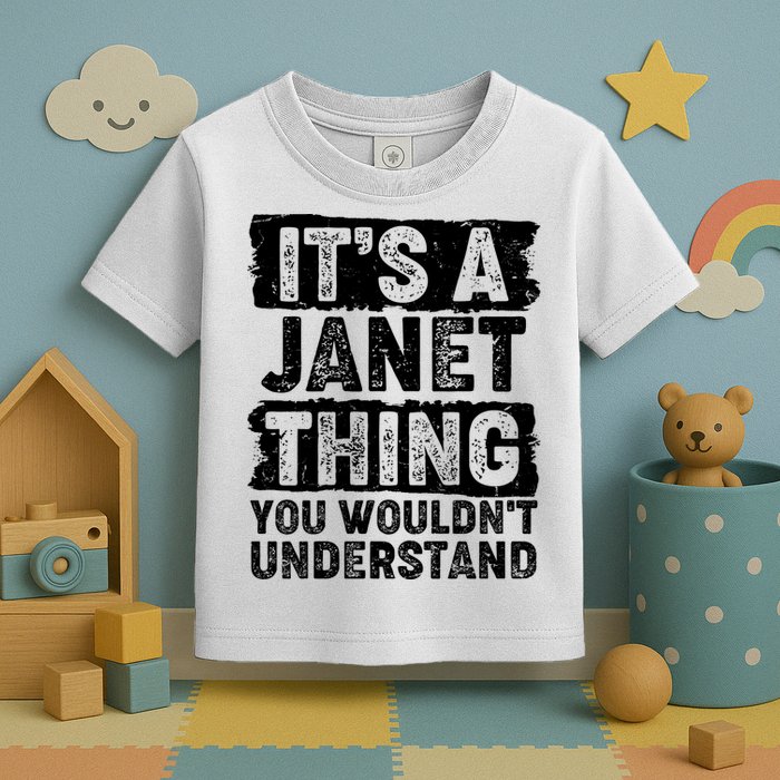 It's A Janet Thing You Wouldn't Understand Toddler T-Shirt